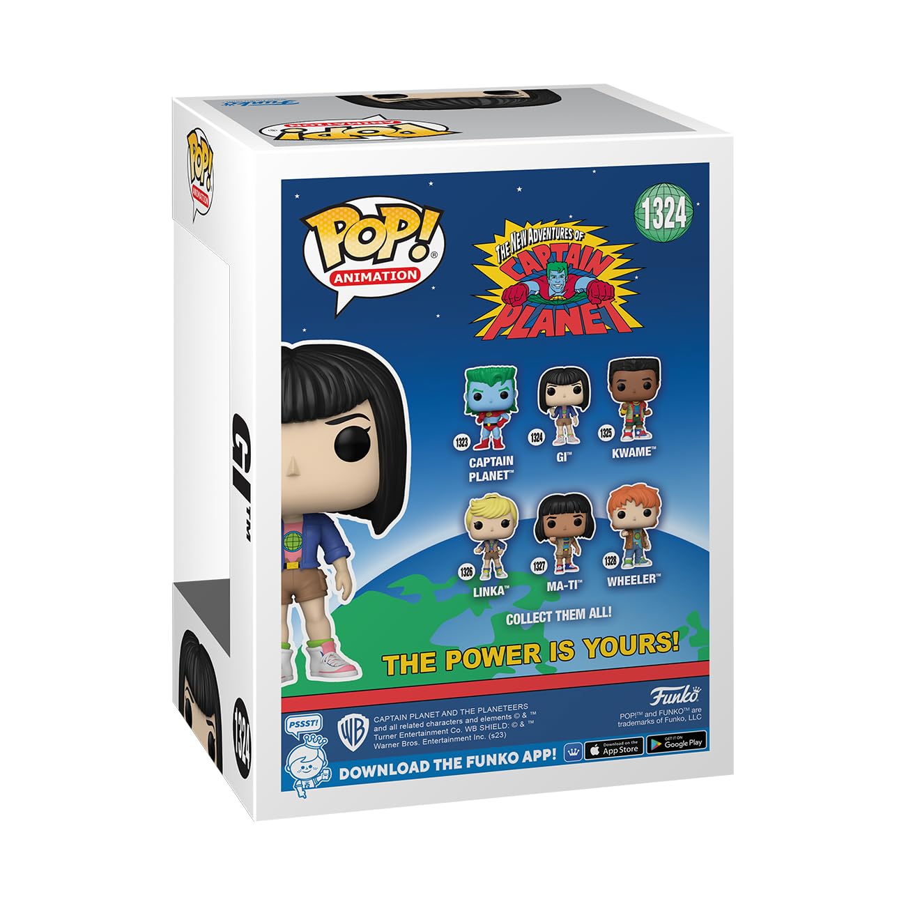 Funko POP! Animation: Captain Planet - Gi - Captain Planet and The Planeteers - Collectable Vinyl Figure - Gift Idea - Official Merchandise…