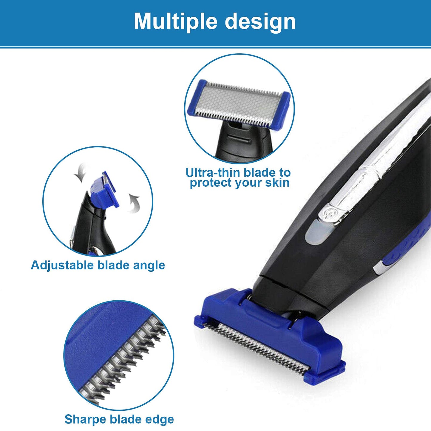 LinMei Razor Replacement Head Compatible for Gen 1 Micro Touches Solo Trimmer Replacement Cutter Head Solo Hybrid Shaver Replacement Blades Include 2 Beauty and Personal Care LinMei