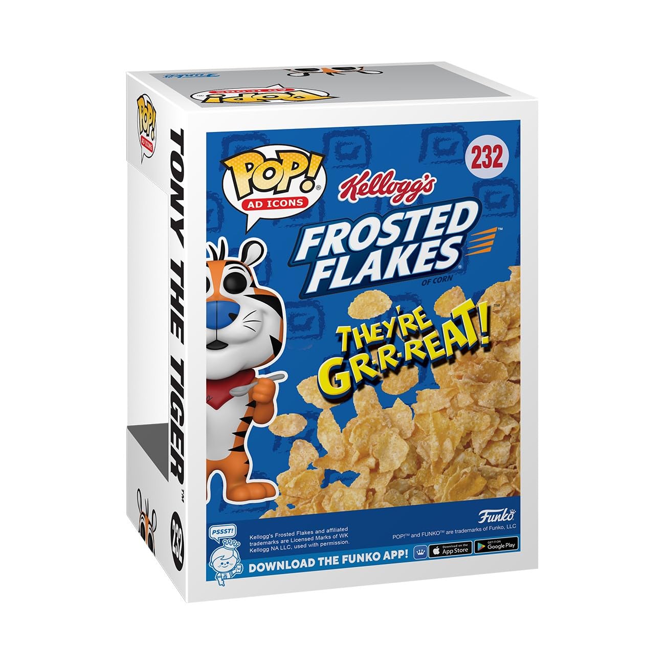 Funko POP AD Icon: Kellogg's - Tony The Tiger - ('84) - Kelloggs - Collectable Vinyl Figure - Gift Idea - Official Merchandise - for Kids & Adults…