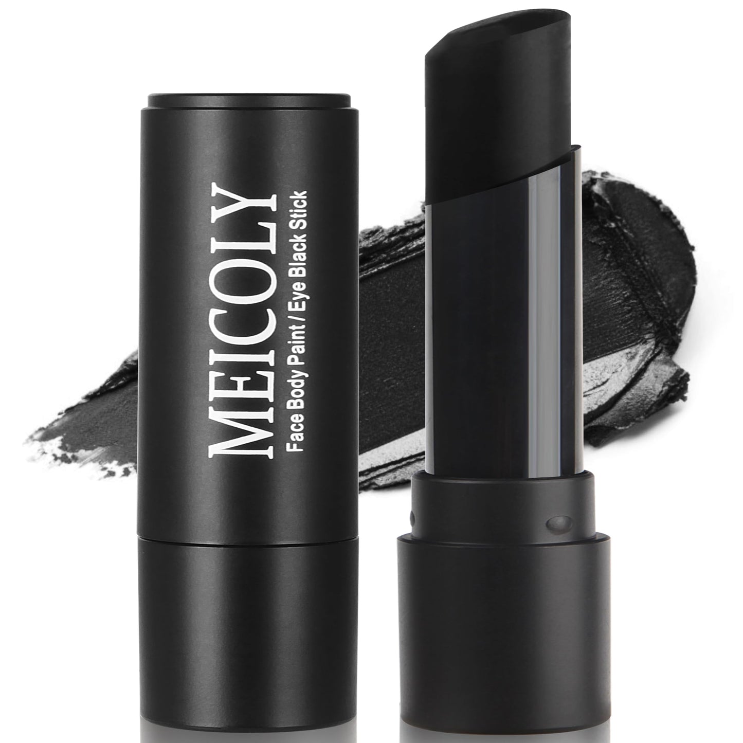 MEICOLY 3 Colors Camo Face Paint Set,Black Maroon Brown Green Eye Black Stick,Sporting Face Paint for Baseball Softball Football Lacrosse,Hunting Beauty and Personal Care MEICOLY Default Title
