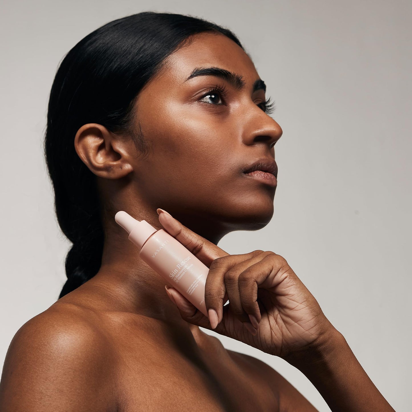 VASANTI Skin Rescue Serum - 5% Niacinamide - Brightening, Hydrating, Pore-Refining Facial Serum - Lightweight, Vegan, Paraben-Free Skincare