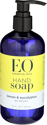 EO, Soap Liquid Lemon Eucalyptus, 12 Fl Oz