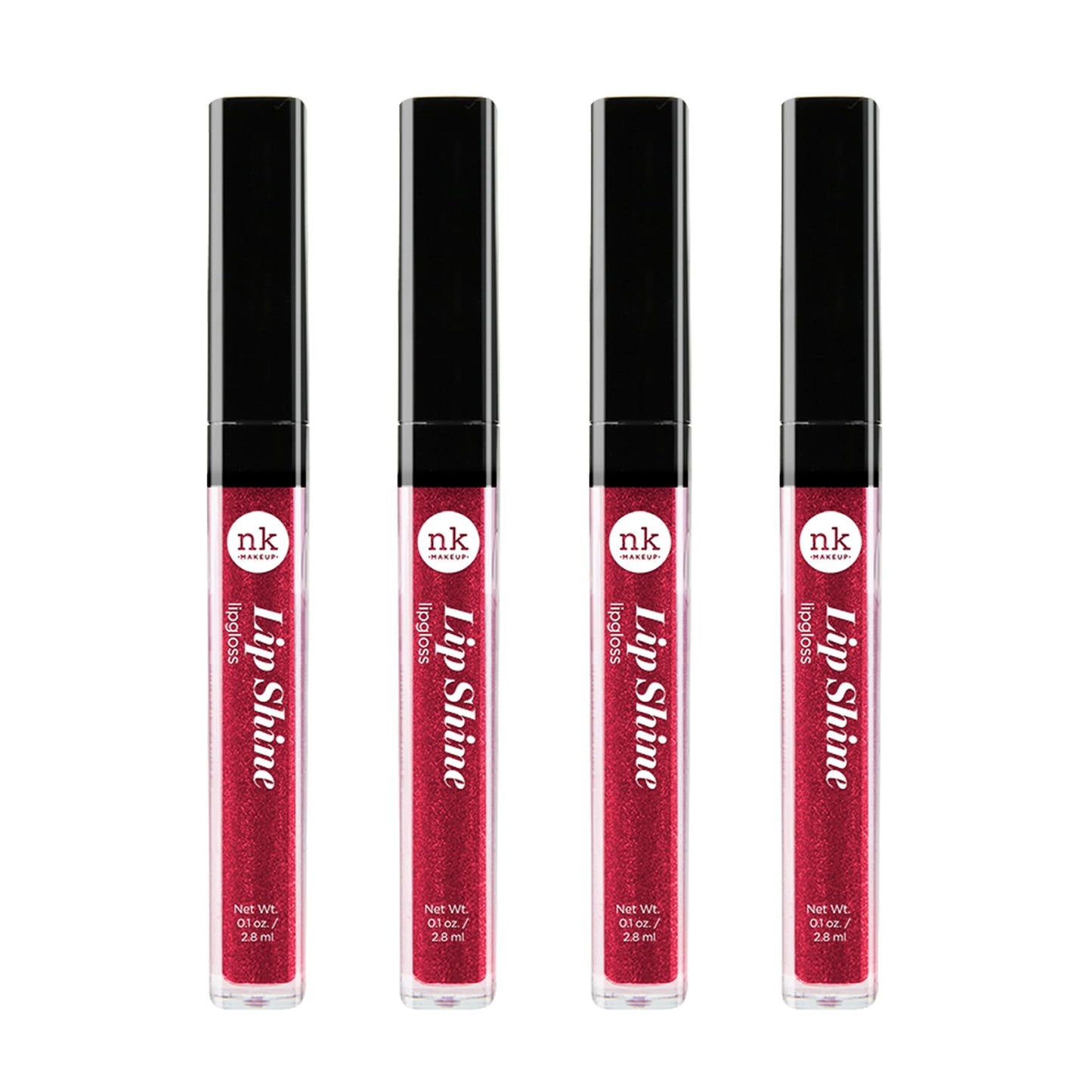 NICKA K NEW YORK Lip Shine, Cosmetics, vibrant colors, bright colors, shining lips, lip shine, long lasting (AMZ232)