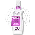 BU SPF 30 Sunscreen Spray for Face and Body, Non Aerosol Spray, Ultrafine WOWmist, TSA Travel Size Sunscreen, Clear, Non Greasy, Water Resistant