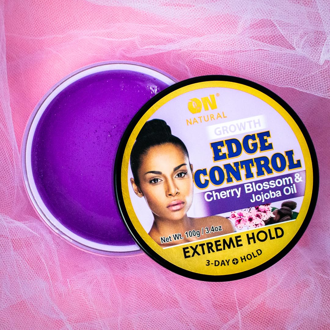 On Natural Edge Control Extreme Hold-Cherry Blossom and Jojoba Oil 1oz (1 oz)