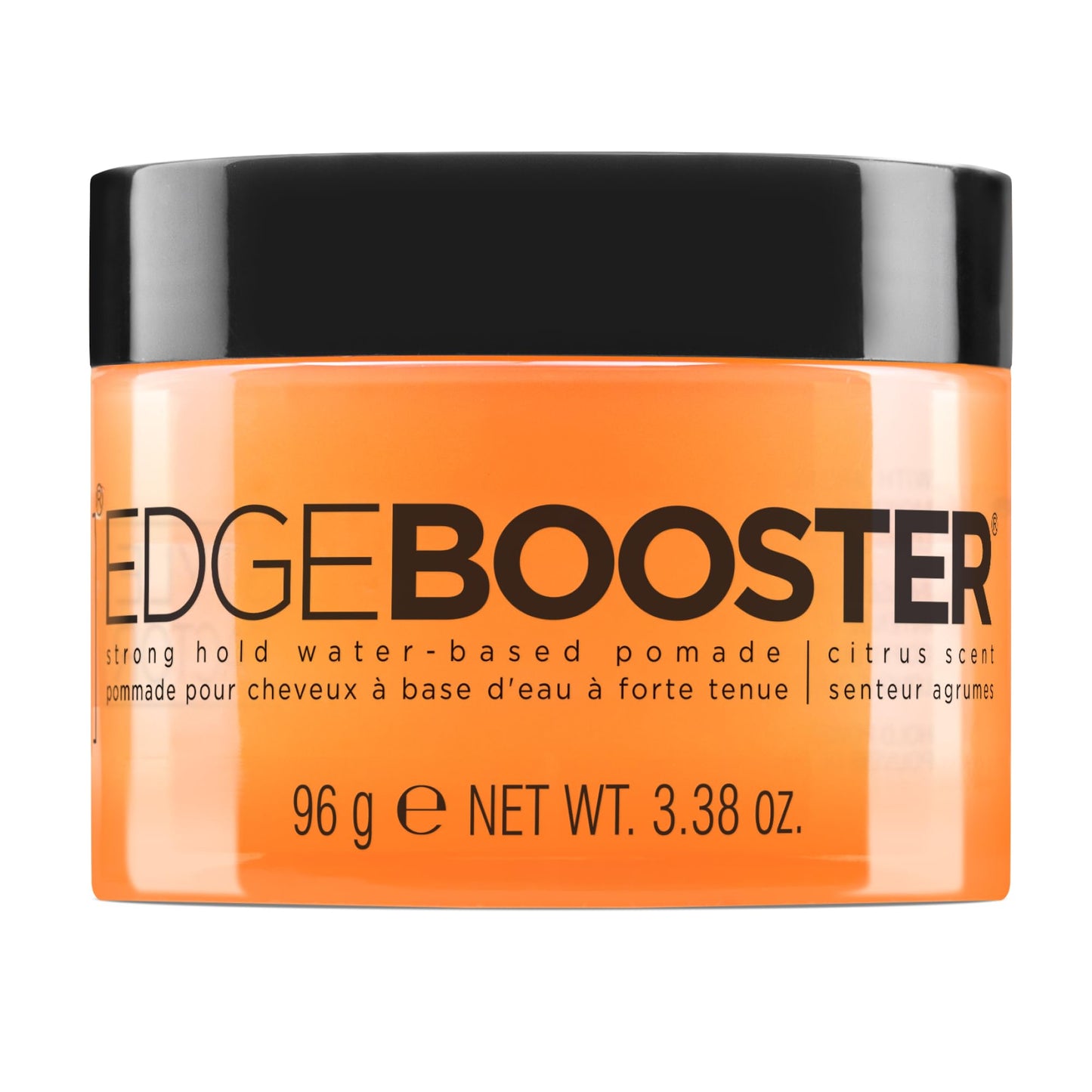 Style Factor Edge Booster Strong Hold Water-Based Pomade | Formulated with Argan Oil for Moisture & High Shine | Long Lasting Edge Control Gel |