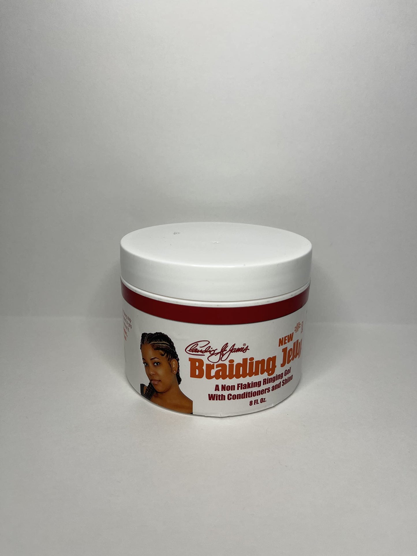 CLAUDIO ST. JAMES NEW #1 BRAIDING JELLY A NON FLAKING RINGING GEL WITH CONDITIONERS AND SHINE