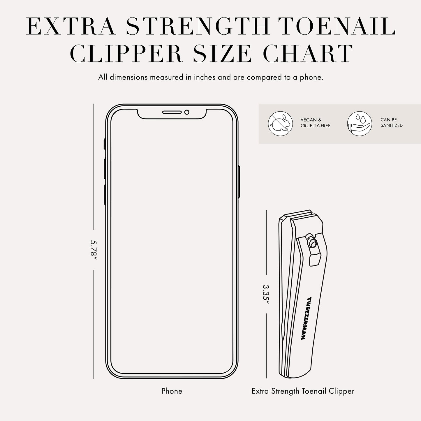 Tweezerman Extra Strength Toenail Clipper