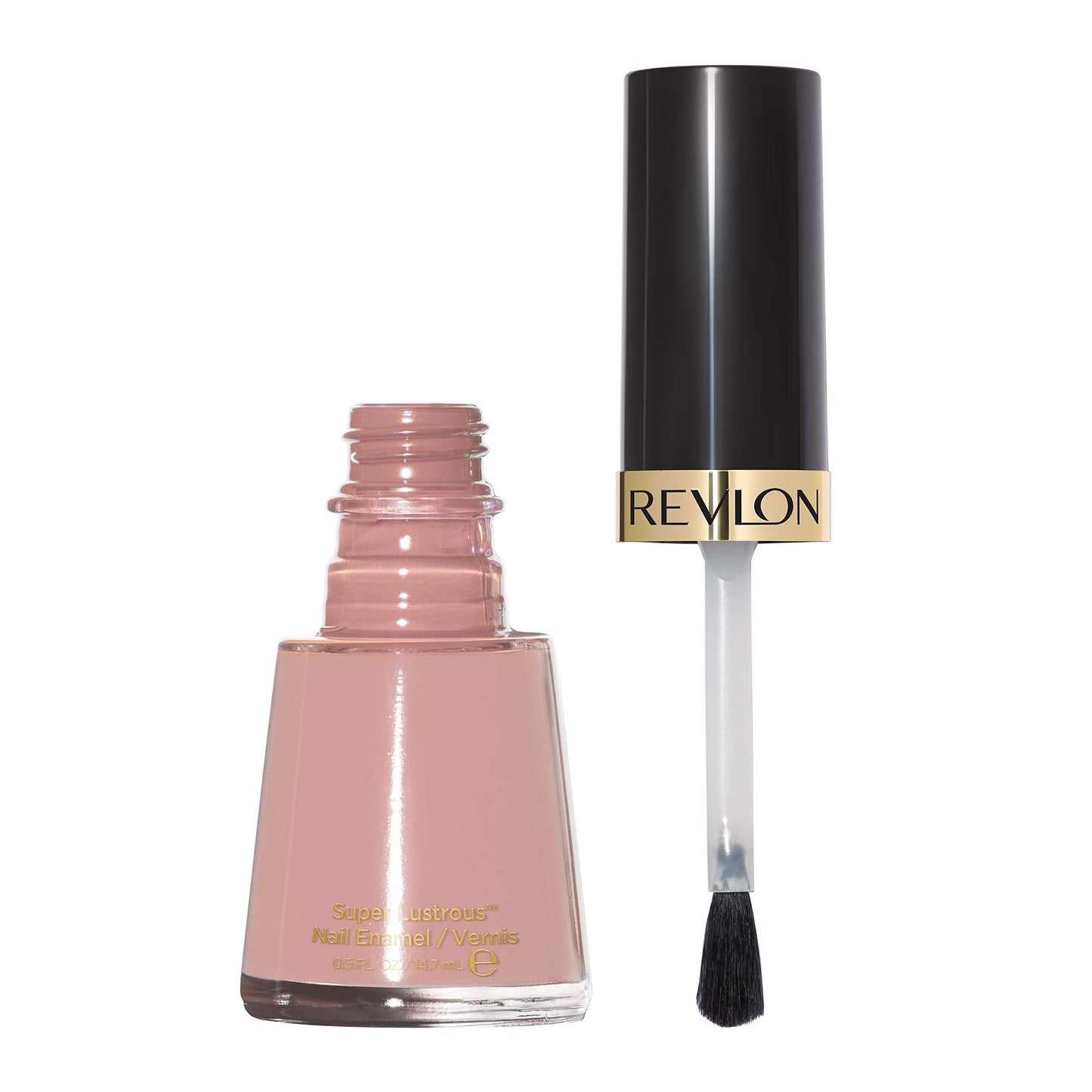 Revlon Nail Polish, Super Lustrous Nail Enamel Polish, Chip Resistant & Longwear Formula, High Shine Finish, 165 Romantique, 0.5 fl oz.