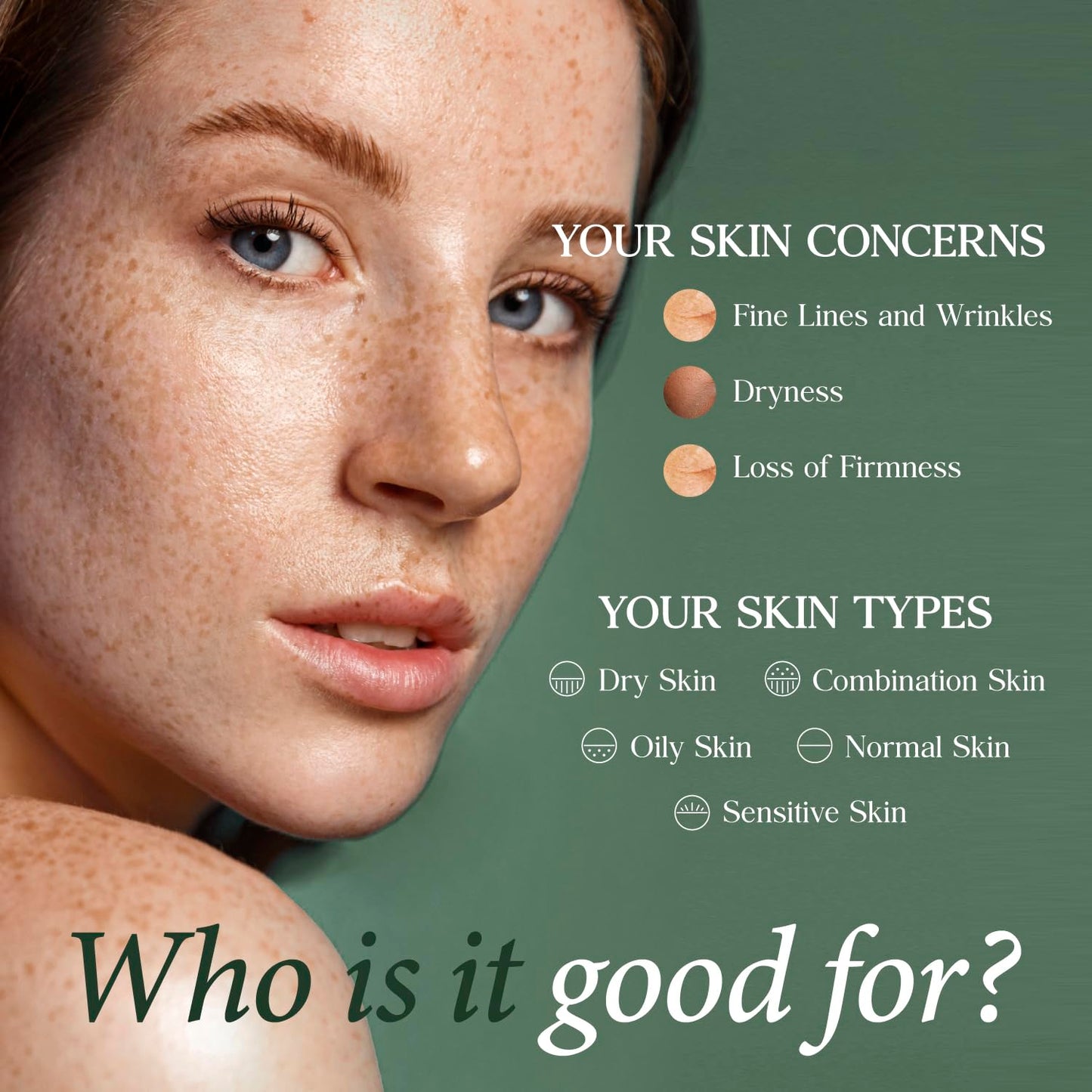 CLARA'S NEW YORK Collagen Facial Serum with Vitamin E - Hydrating, Smoothing & Brightening Skin - 30ml / 1 Fl Oz - Made in USA