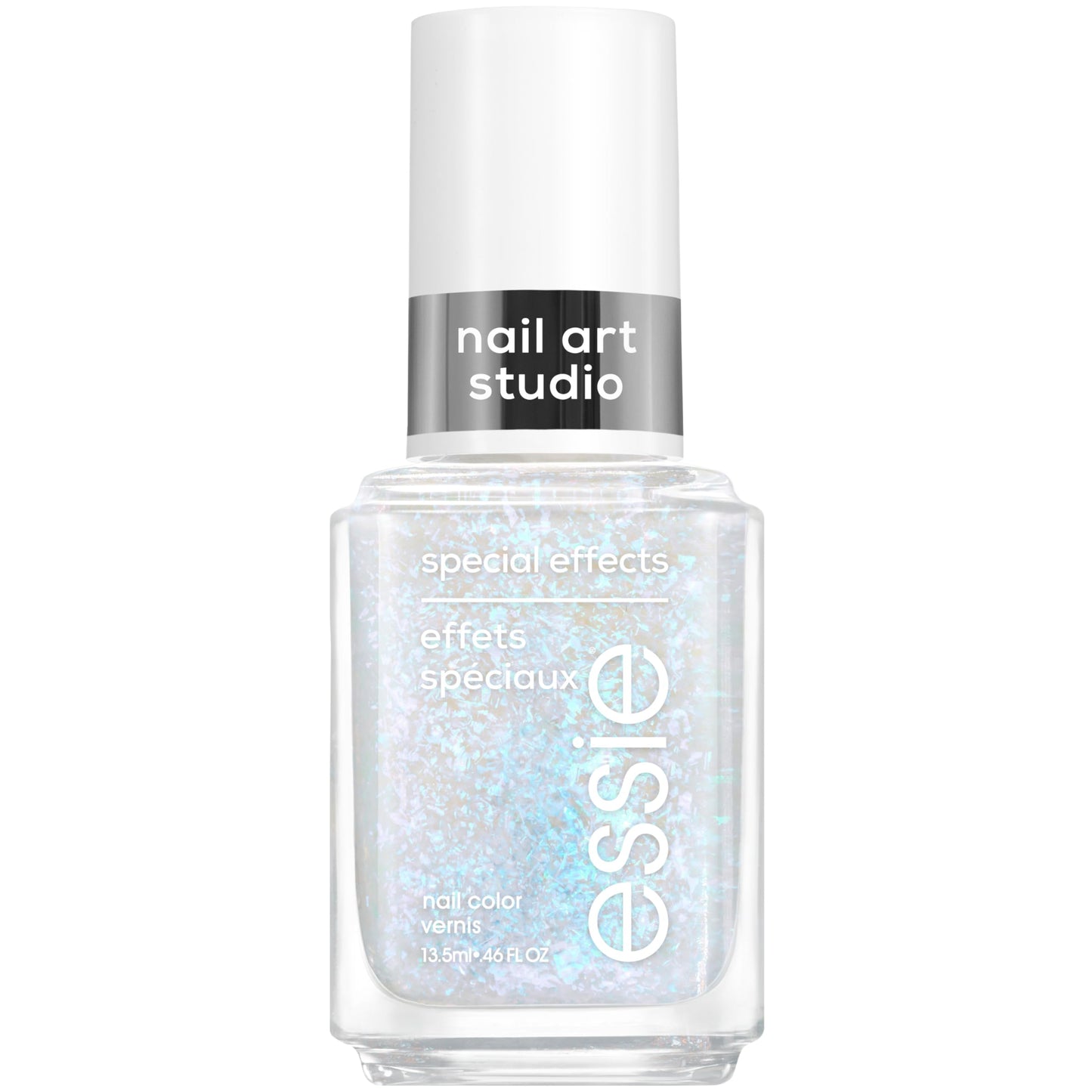 essie Nail Art Studio Special Effects Polish, Pearl, Vegan, Blue Nail Polish, Divine Dimension, 0.46 Fl Oz Beauty & Personal Care essie