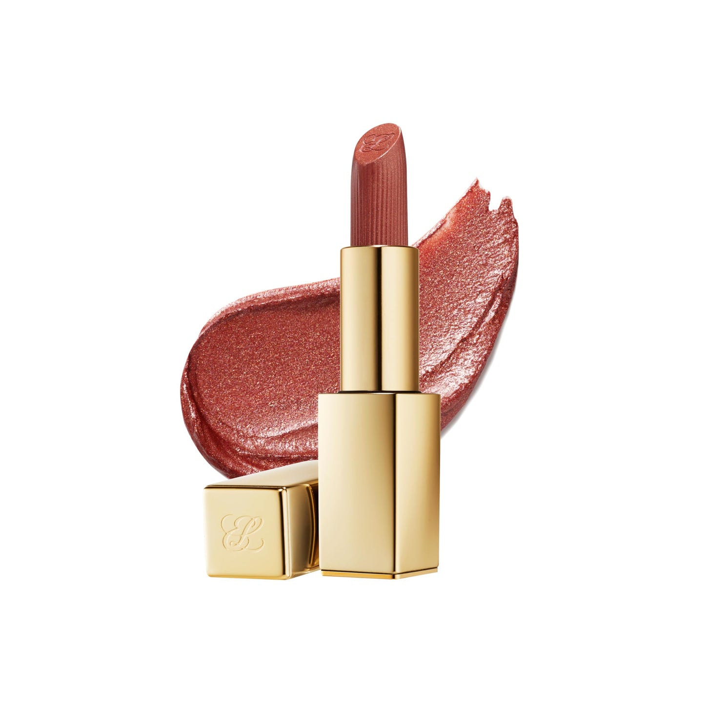 Estée Lauder Pure Color Long-Lasting Hi-Lustre Lipstick for Women | Shimmer Finish, 0.12 Ounce, 111 Tiger Eye