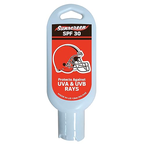 FANMATS 34636 Cleveland Browns 1.5oz SPF 30 Sunscreen