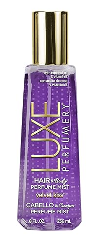 Luxe Perfumery Hair and Body Perfume Mist, Velvet Kiss, 236 ml (Pack of 1)