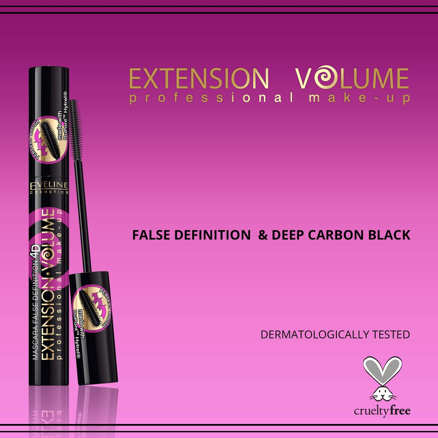 Eveline Mascara False Definition 4D Extreme Volume and Seperation 10ml