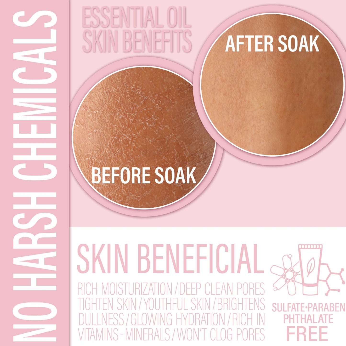 Luxiny Vegan Milk Bath Soak Made with Moisturizing Coconut Milk Powder & Sweet Almond Oil for a Bath Bomb Dust Soothing Fizz & Relaxing Soak, 8 oz.…