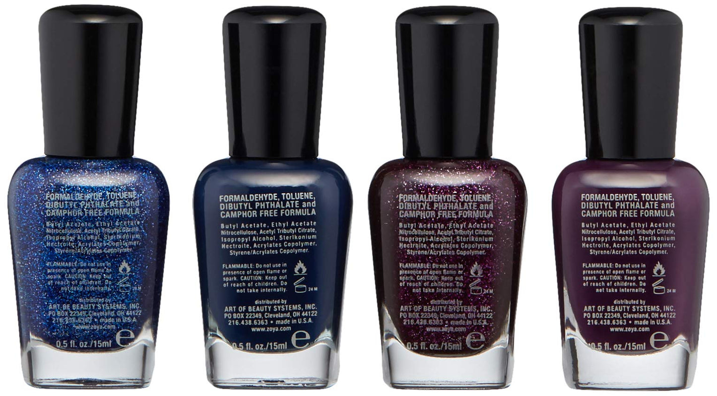 ZOYA Happy Holo-days Quad(Pack of 1- 4 count)