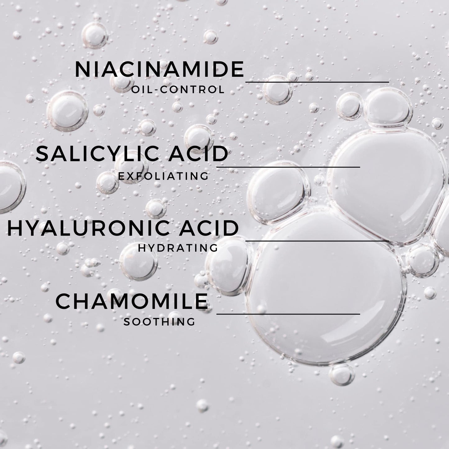 Niacinamide Serum - Minimizes Appearance of Pores, Balances Sebum Without Drying Skin, and Strengthens Moisture Barrier with Salicylic Acid