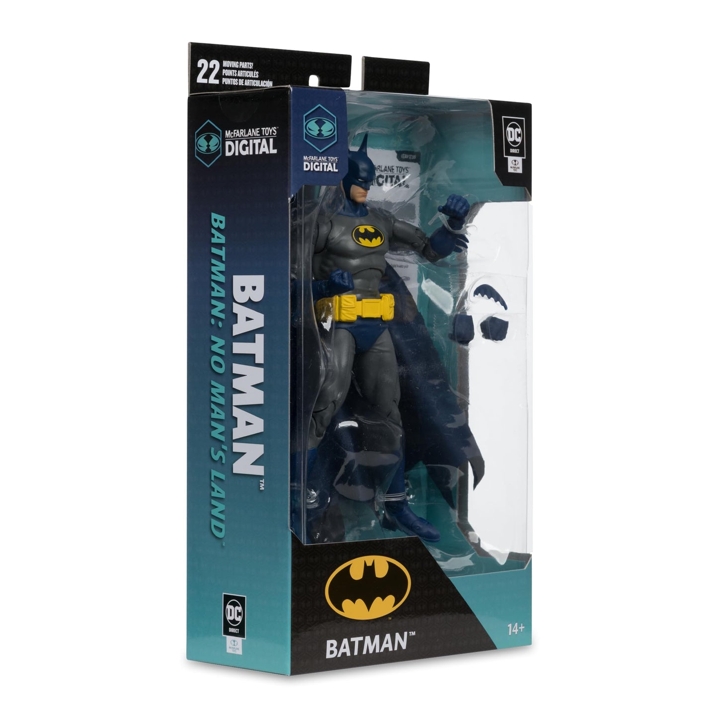 McFarlane Toys- DC Direct Batman (No Man's Land) 7in Action Figure with Digital Collectible