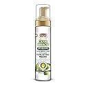 African Pride Olive Miracle Non-Flaking Foam Setting Hair Mousse, Long-Lasting Frizz & Shine Control for Curls, Braids, Weaves, Wigs, Waves & Wraps