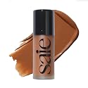 Saie Dew Bronze - Hydrating Liquid Bronzer Stick For a Sun Kissed Glow - Liquid Contour Stick Infused with Nourishing Skin Care Ingredients - Sculpted