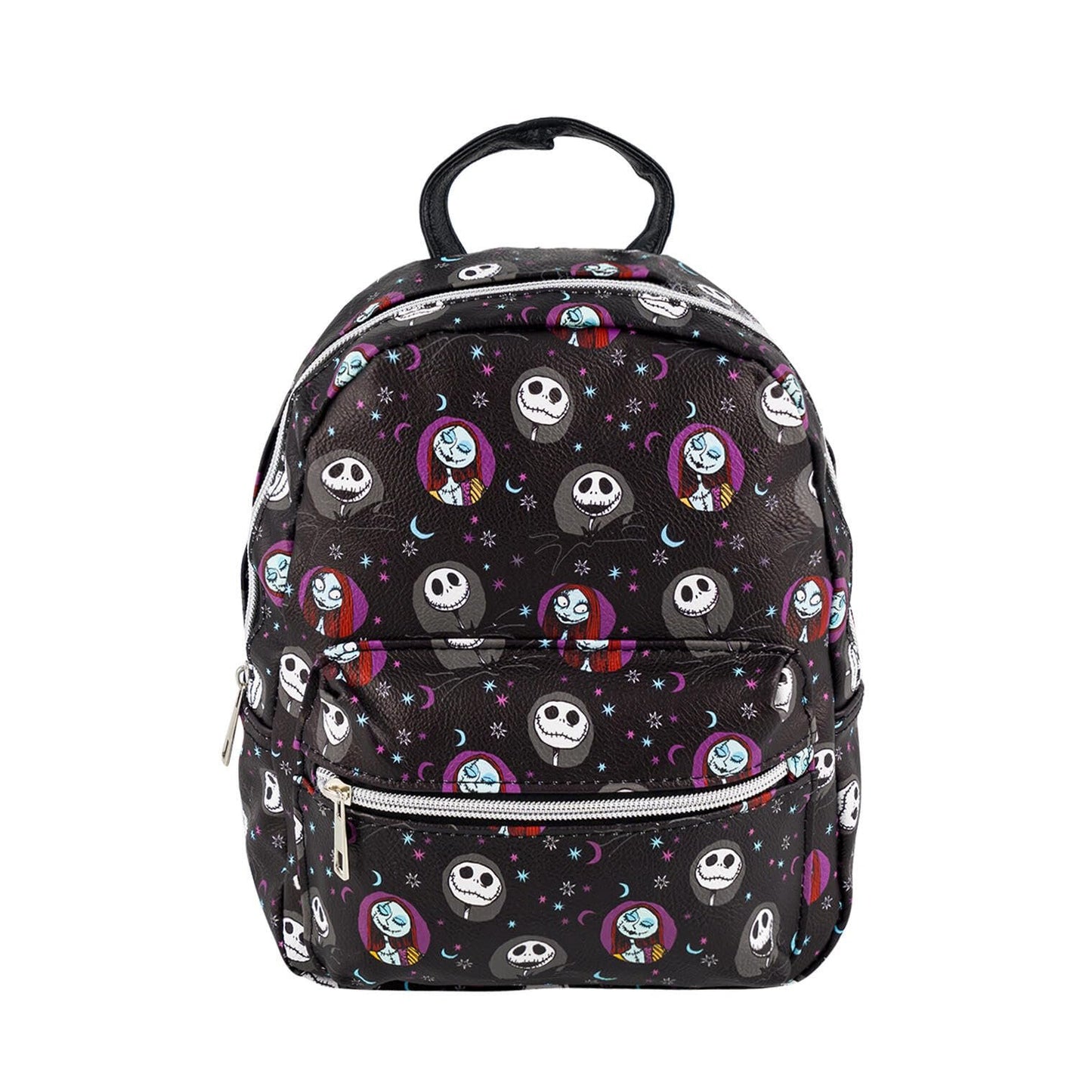 Disney Nightmare Before Christmas Jack & Sally 10 inches PU Small Backpack