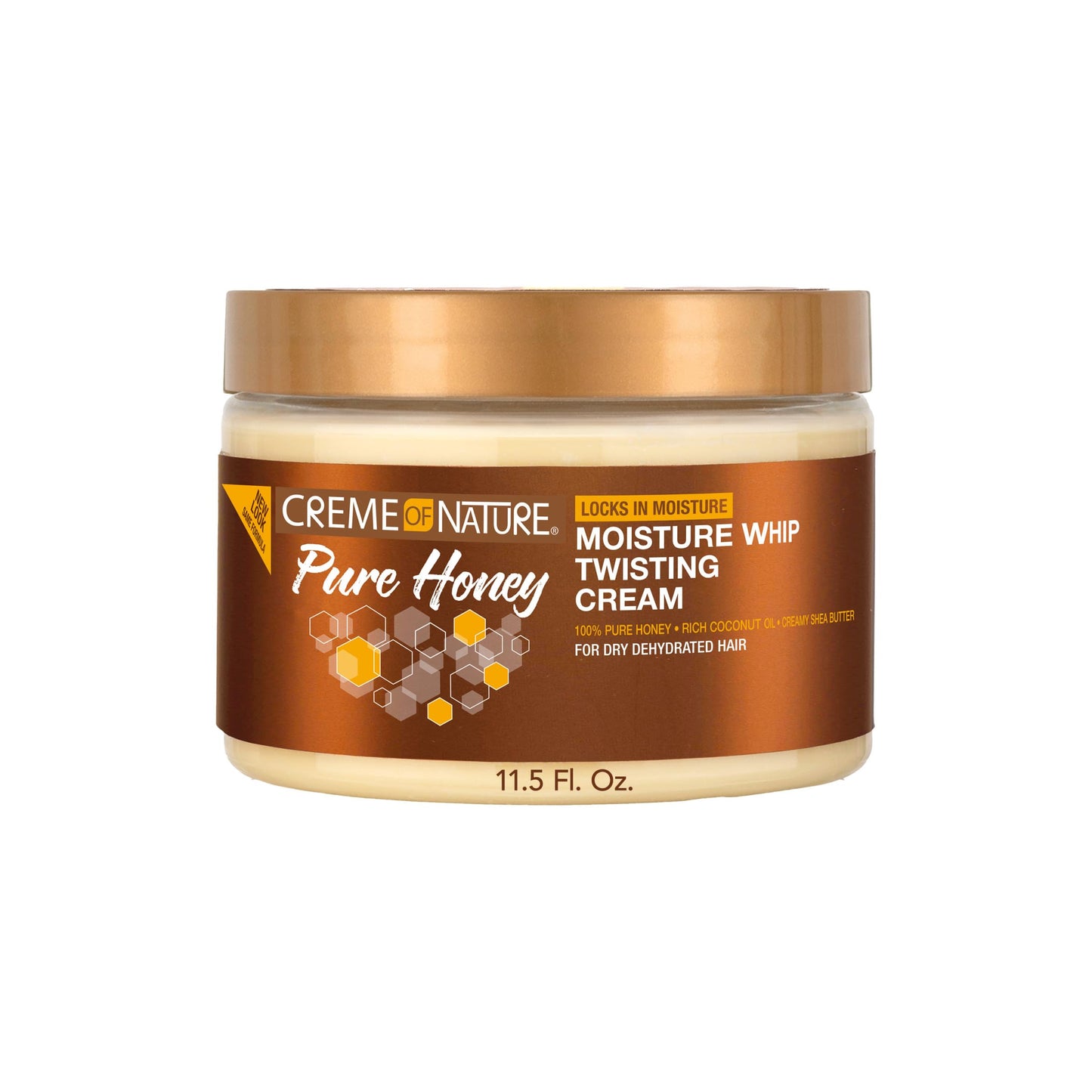 Creme of Nature Pure Honey Define Moisture Whip Twisting Cream, Defines & Elongates Curls, Long-Lasting Hold Without Crunch, Hair Care Gift for Her