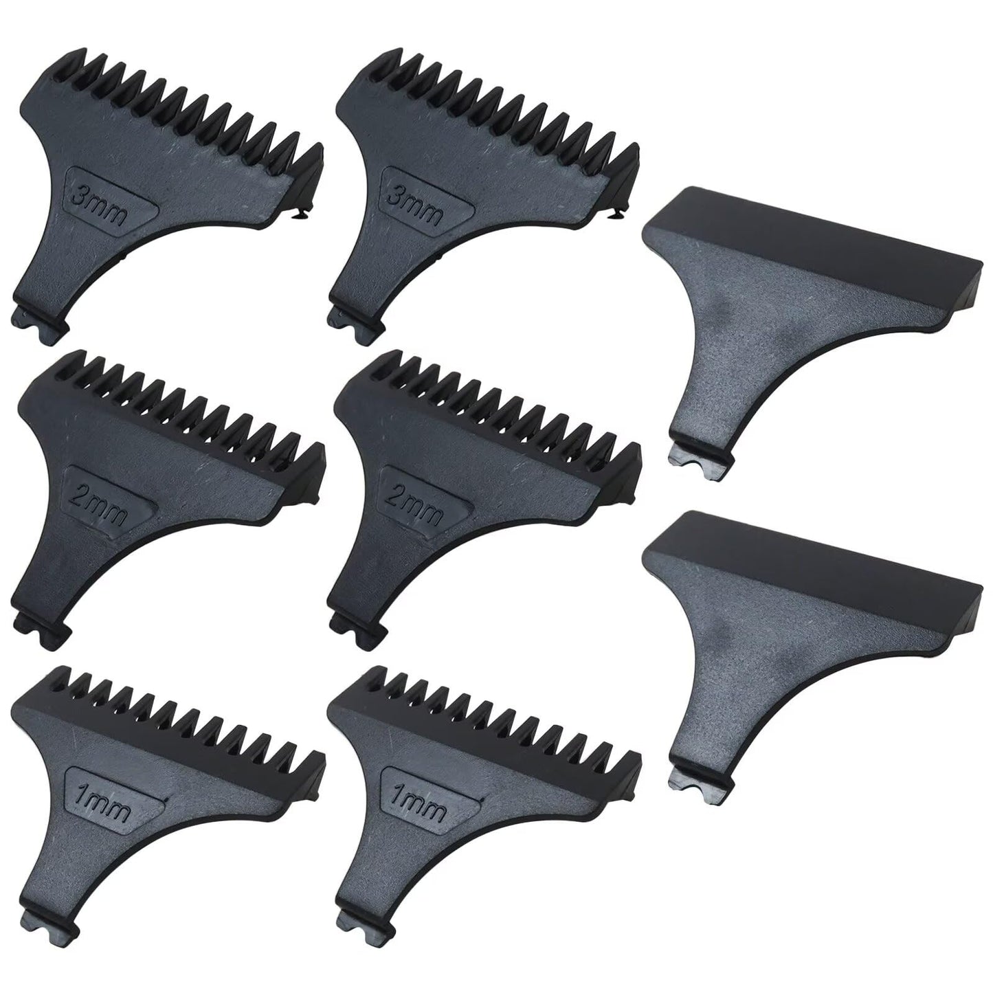 Vicue New 8Pcs Universal Hair Trimmer Clipper Limit Comb Guide Sets Replacement Hair Guides Combs Tool Beauty and Personal Care Vicue