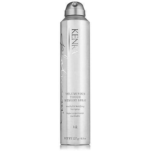 Kenra Professional Platinum Voluminous Touch Memory Spray 12 | Bodifying, Fullness Hairspray | Lasting Sytle Memory for 96 Hours | Soft, Touchable