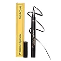 Fab Brows Precision Liquid Eyeliner - Felt-Tipped Liquid Eyeliner Pen - Richly Pigmented Waterproof Black Eyeliner - Achieves Thin or Thick Strokes