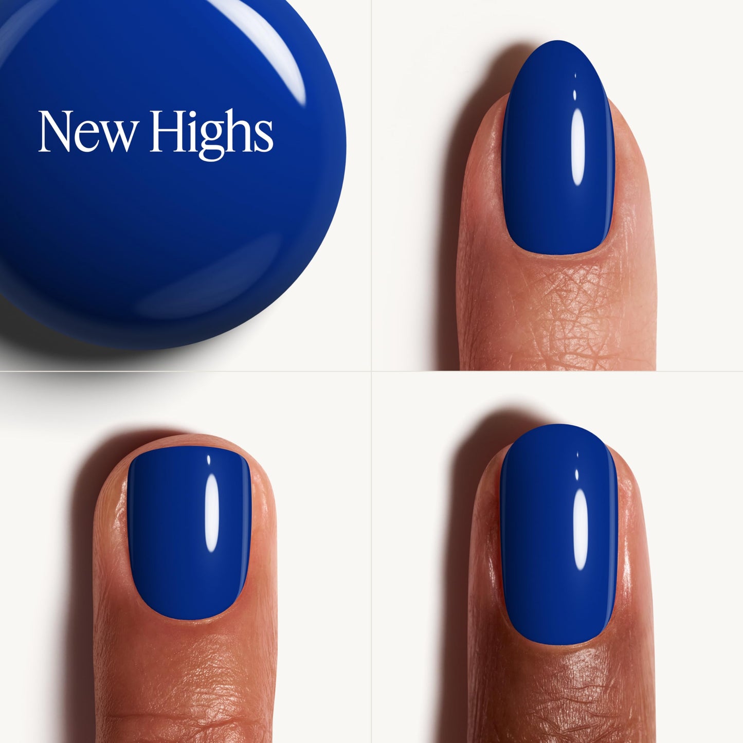 essie Gel Couture Nail Polish, Long Lasting Blue Nail Polish, Vegan, New Highs, 0.46 fl oz Beauty & Personal Care essie
