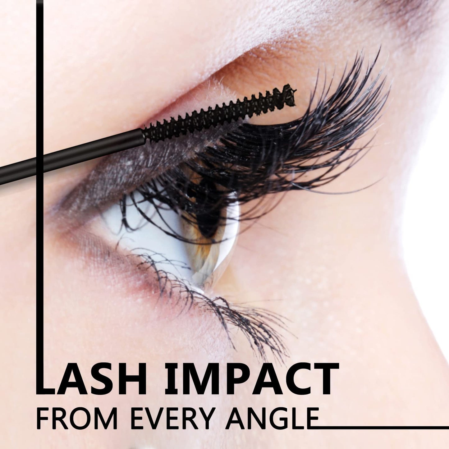 O'CHEAL Mascara Volume and Length, Waterproof Black Natural Thrive Mascara Liquid Lash Extensions Eye Makeup, Defining, Curling, Long Lasting, Smudge…