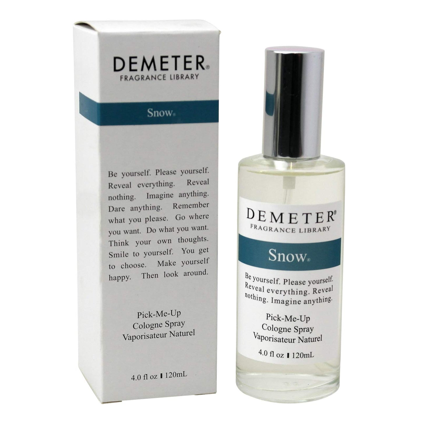 Demeter Snow Cologne Spray for Unisex, 4 Ounce