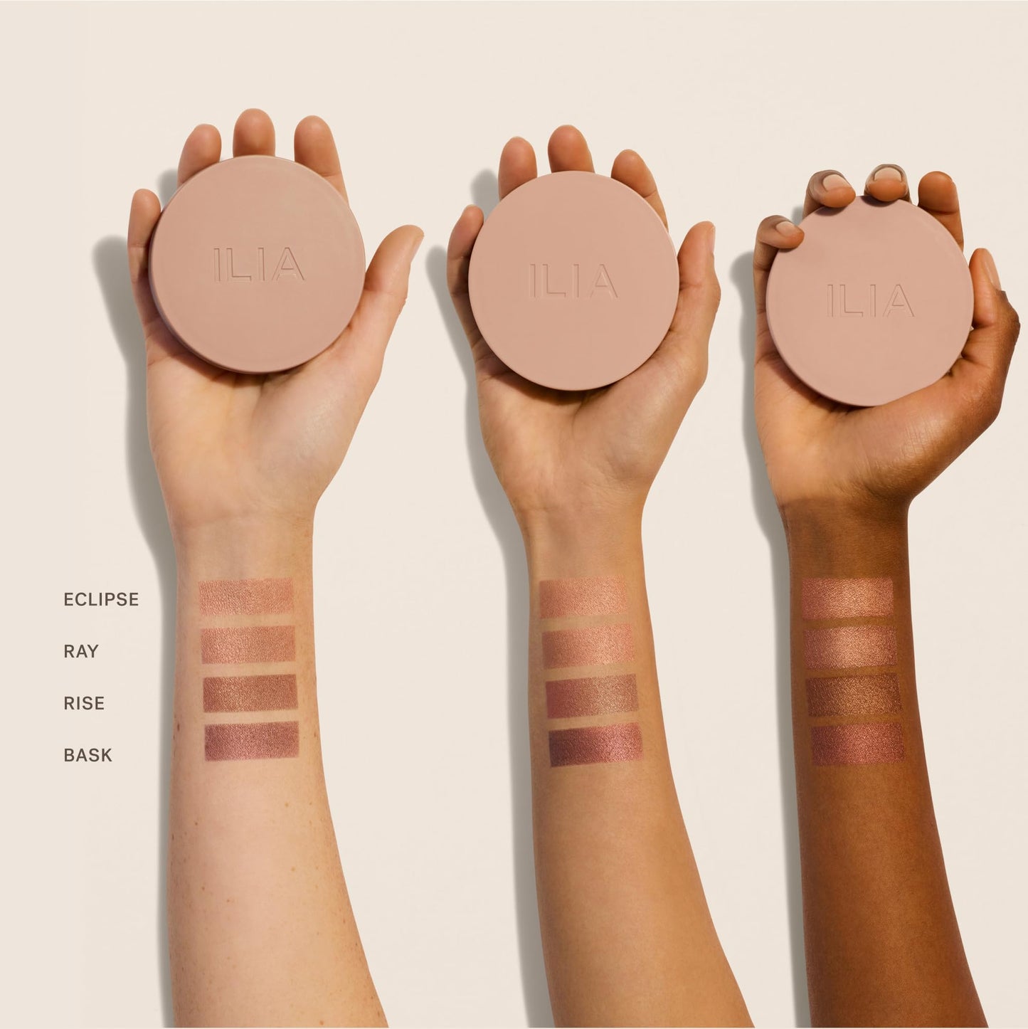 ILIA - Sunshift Cream Bronzer | Non-Comedogenic, Long-Lasting, Vegan, Cruelty-Free | Weightless Bronzer (Eclipse - Peachy Bronze, 0.27 oz | 7.8 g)
