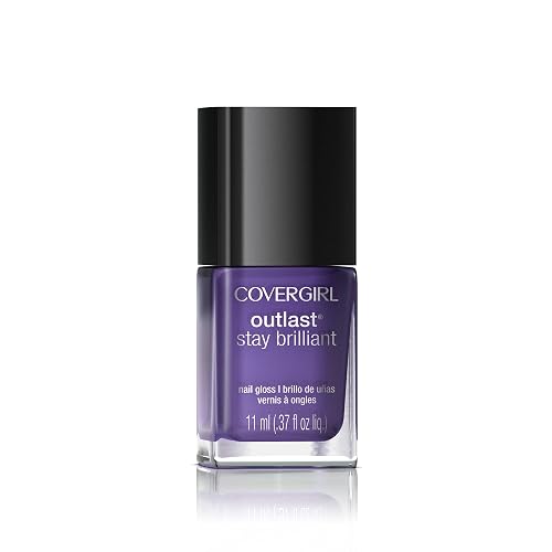 COVERGIRL Outlast Stay Brilliant Nail Gloss Vio-Last 300, .37 oz (packaging may vary) Beauty & Personal Care COVERGIRL