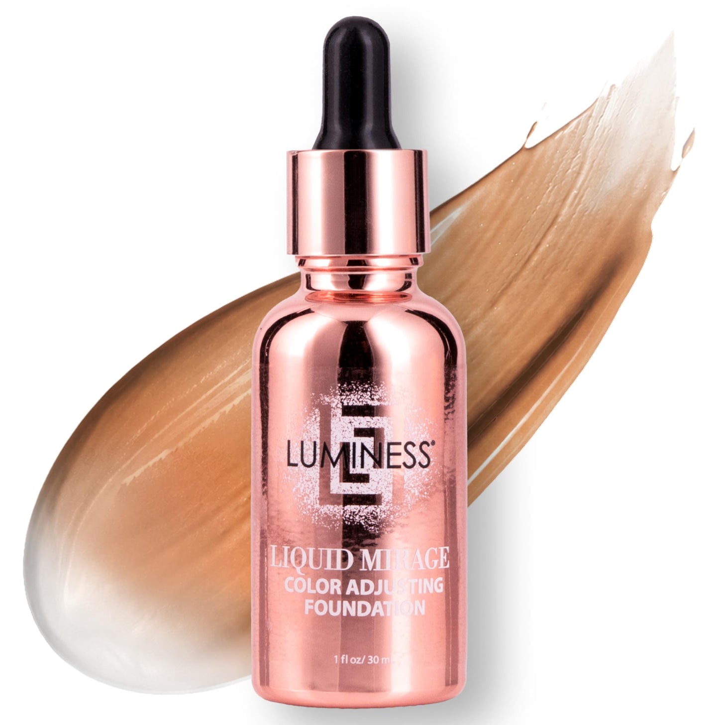 LUMINESS Liquid Mirage Color Changing Foundation for Mature Skin, Skincare-Infused Makeup with Hyaluronic Acid & Vitamin E, Hydrating Liquid Beauty and Personal Care LUMINESS Default Title