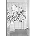 Sourpuss Octopus Shower Curtain, 72 Inch X 78 Inch