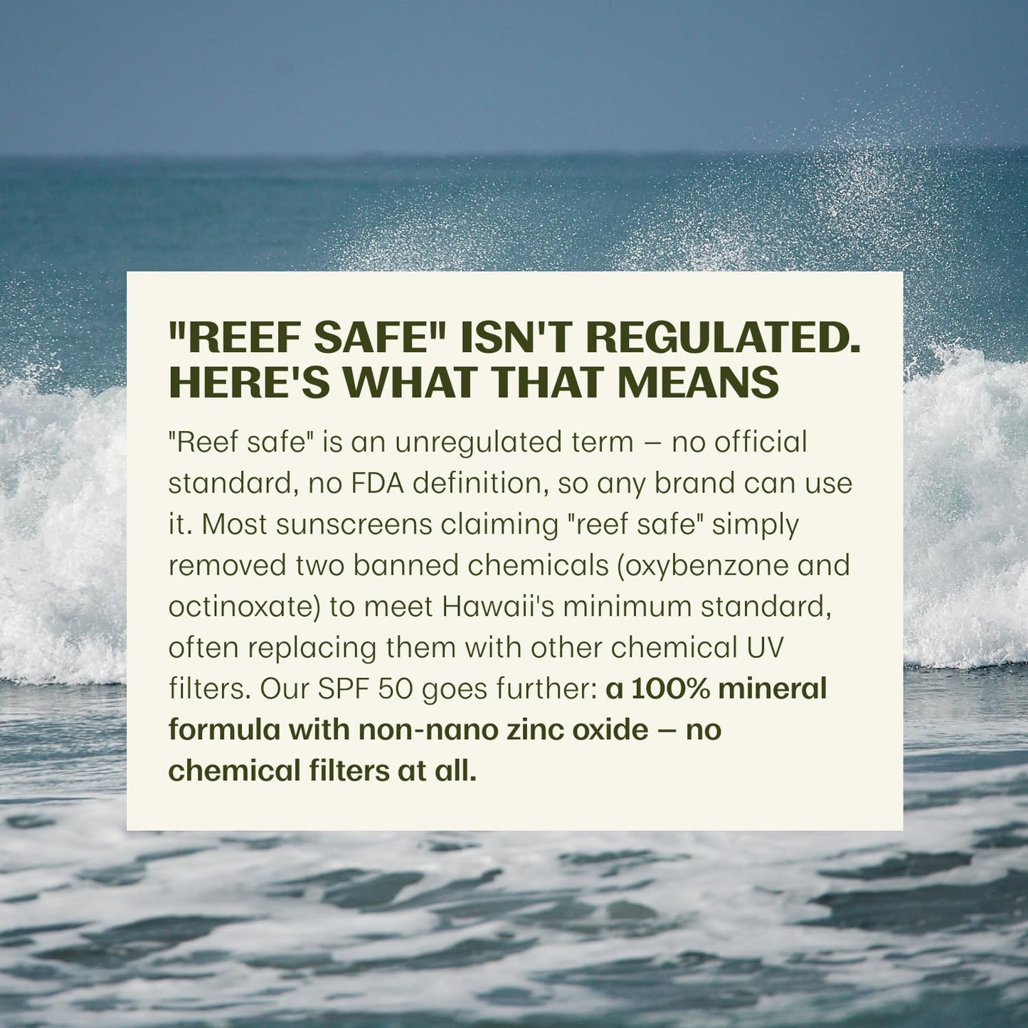 Thrive Natural Care Reef Safe Sunscreen SPF50 - Hawaii 104 Reef Act Compliant - Mineral Sunscreen Non-Nano Zinc Oxide - Vegan, (5.8 Oz (Pack of 1)) Beauty and Personal Care Thrive Natural Care