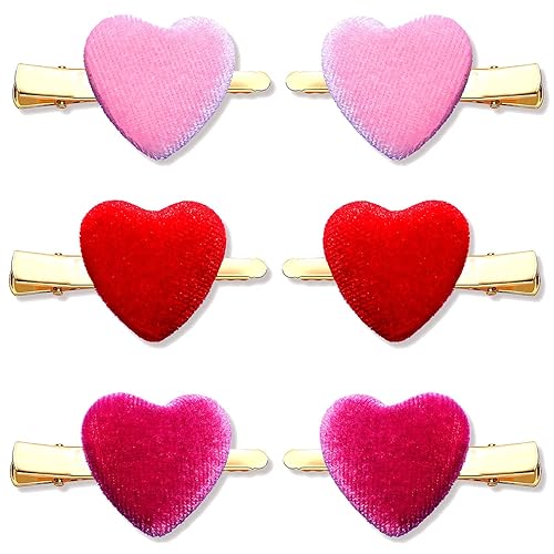 NVENF Valentine’s Day Heart Headband Sparkling Rhinestone Heart Hairbands Red Heart Hair Hoop Valentine’s Hair Accessory Wedding Birthday Party Gifts