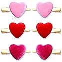 NVENF Valentine’s Day Heart Headband Sparkling Rhinestone Heart Hairbands Red Heart Hair Hoop Valentine’s Hair Accessory Wedding Birthday Party Gifts