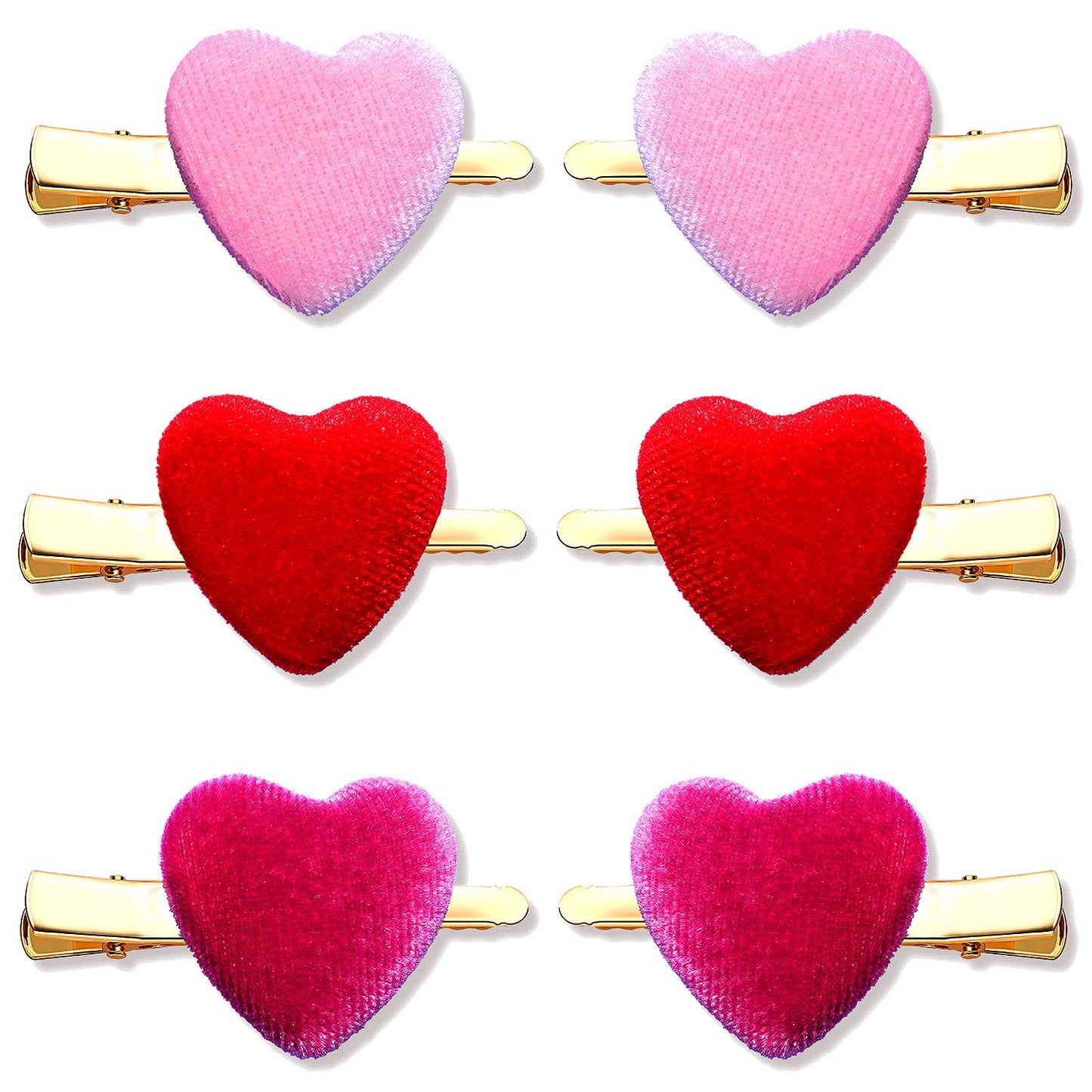 NVENF Valentine’s Day Heart Headband Sparkling Rhinestone Heart Hairbands Red Heart Hair Hoop Valentine’s Hair Accessory Wedding Birthday Party Gifts