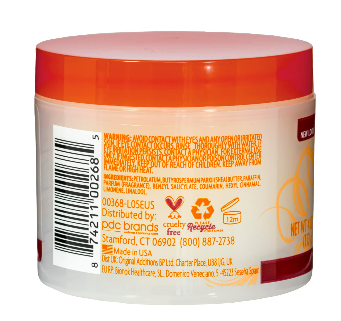 Cantu Shea Butter Hair Dressing Pomade - 4 Oz