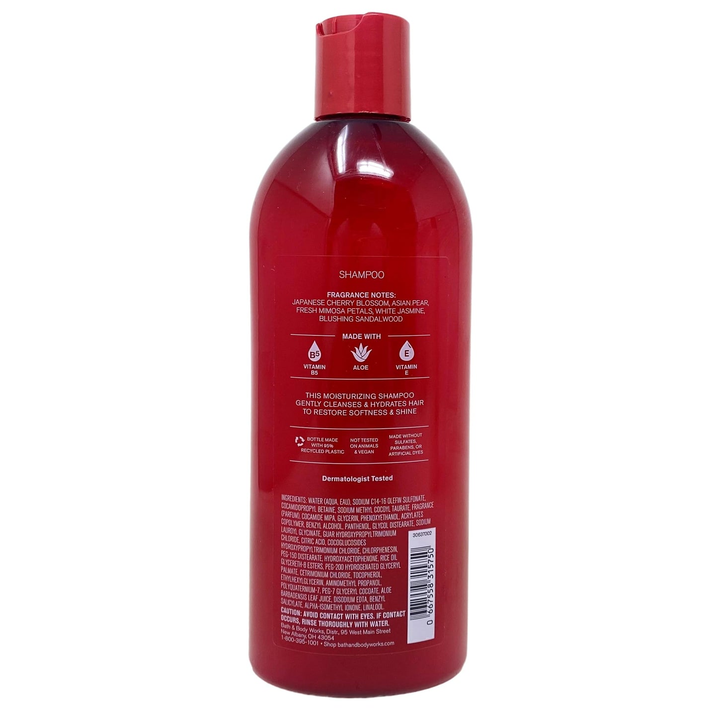 Bath & Body Works Japanese Cherry Blossom Moisturizing Conditioner and Shampoo Duo Set with a Marbela Natural Oats Sample Soap