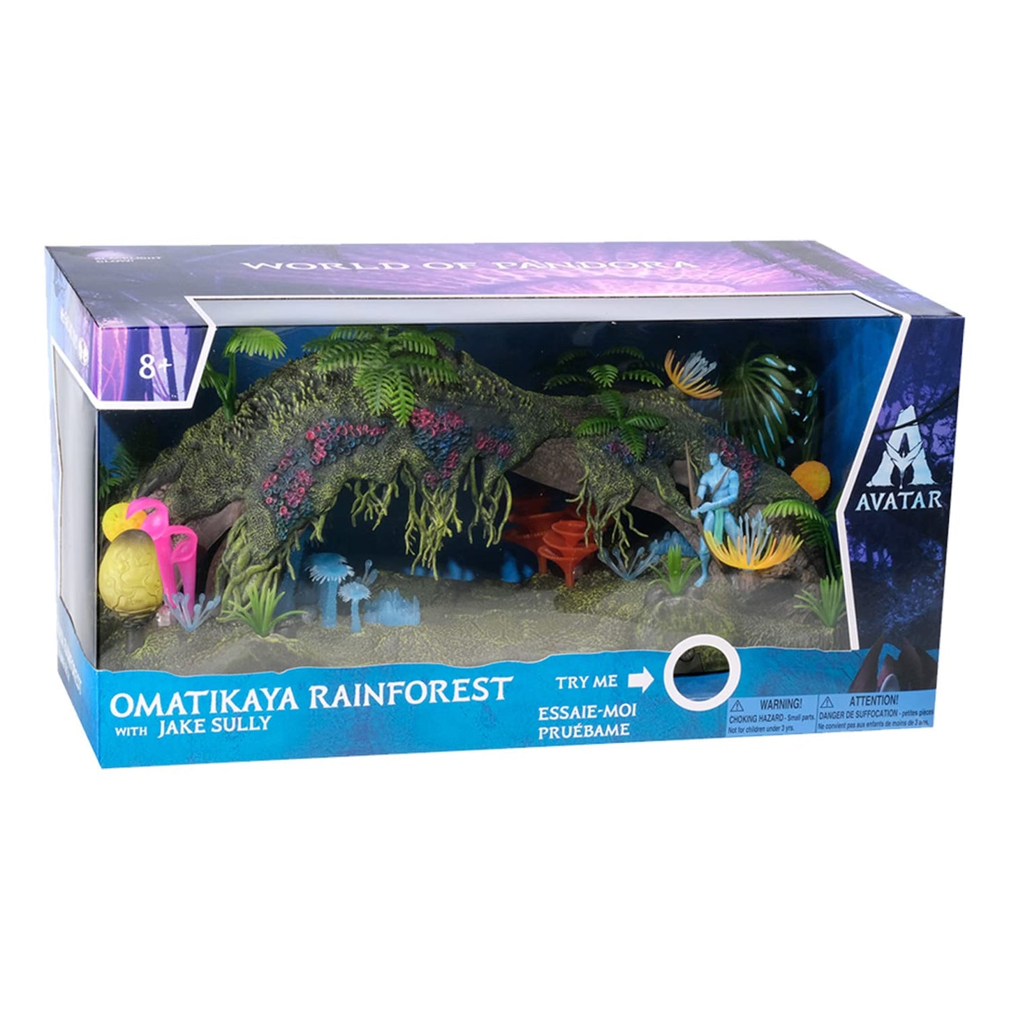 McFarlane - Avatar - World of Pandora DLX Set - Omatikaya Rainforest with Jake Sully