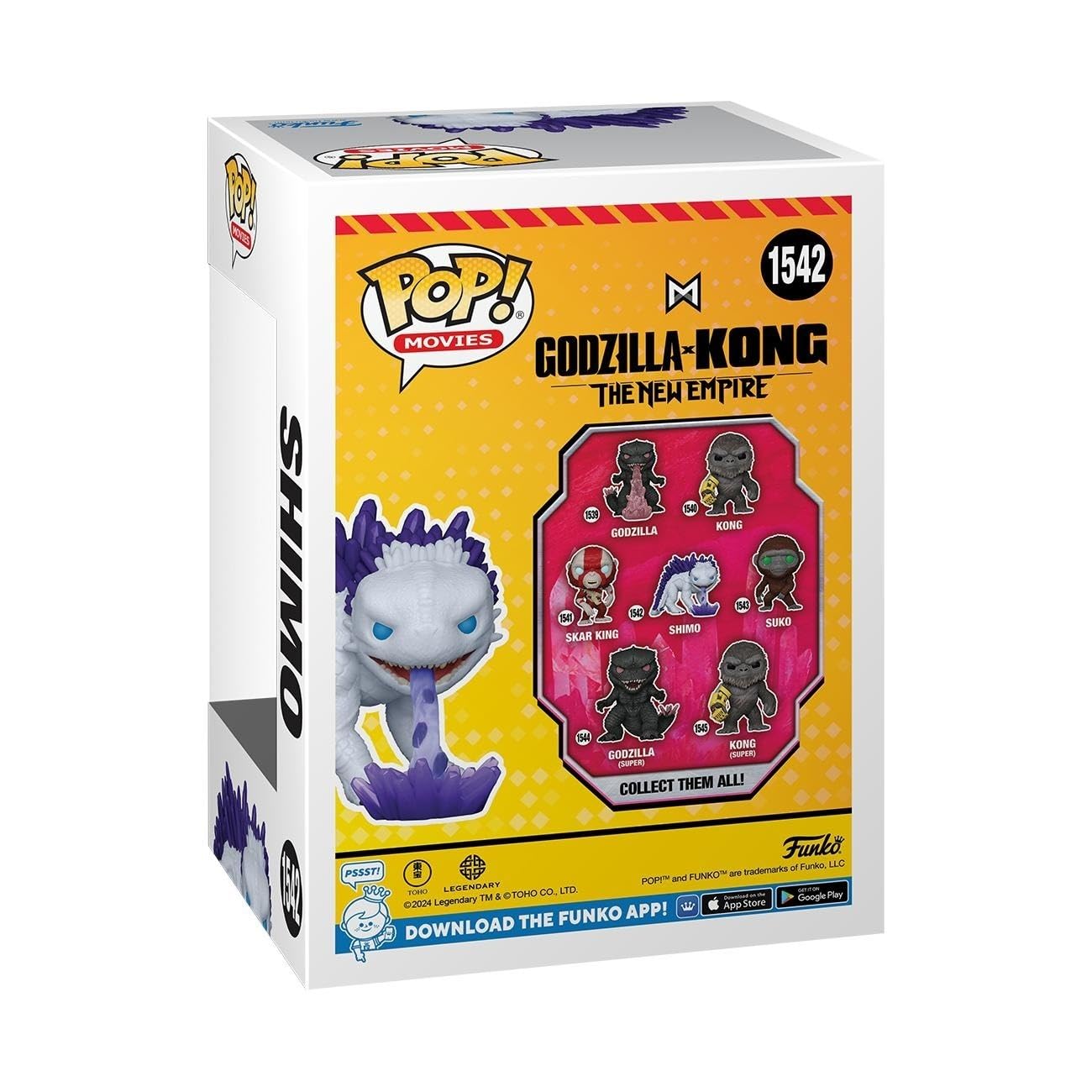Funko POP! Movies: Godzilla X Kong: The New Empire - Shimo with Ice-Ray - Godzilla Vs Kong - Collectable Vinyl Figure - Gift Idea - Official…