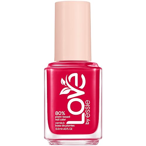 LOVE by essie Nail Polish, 80% Plant-based, Salon-Quality, Vegan, Ruby Red, I Am The Spark, 0.46 Fl Oz Beauty & Personal Care essie