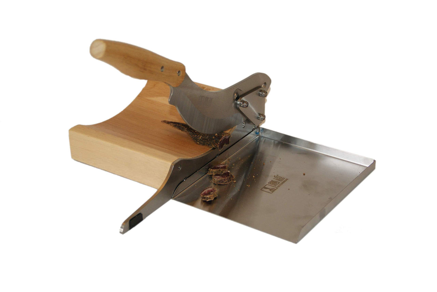 Cawoods Radiused Biltong Slicer with Detachable Magnetic Tray