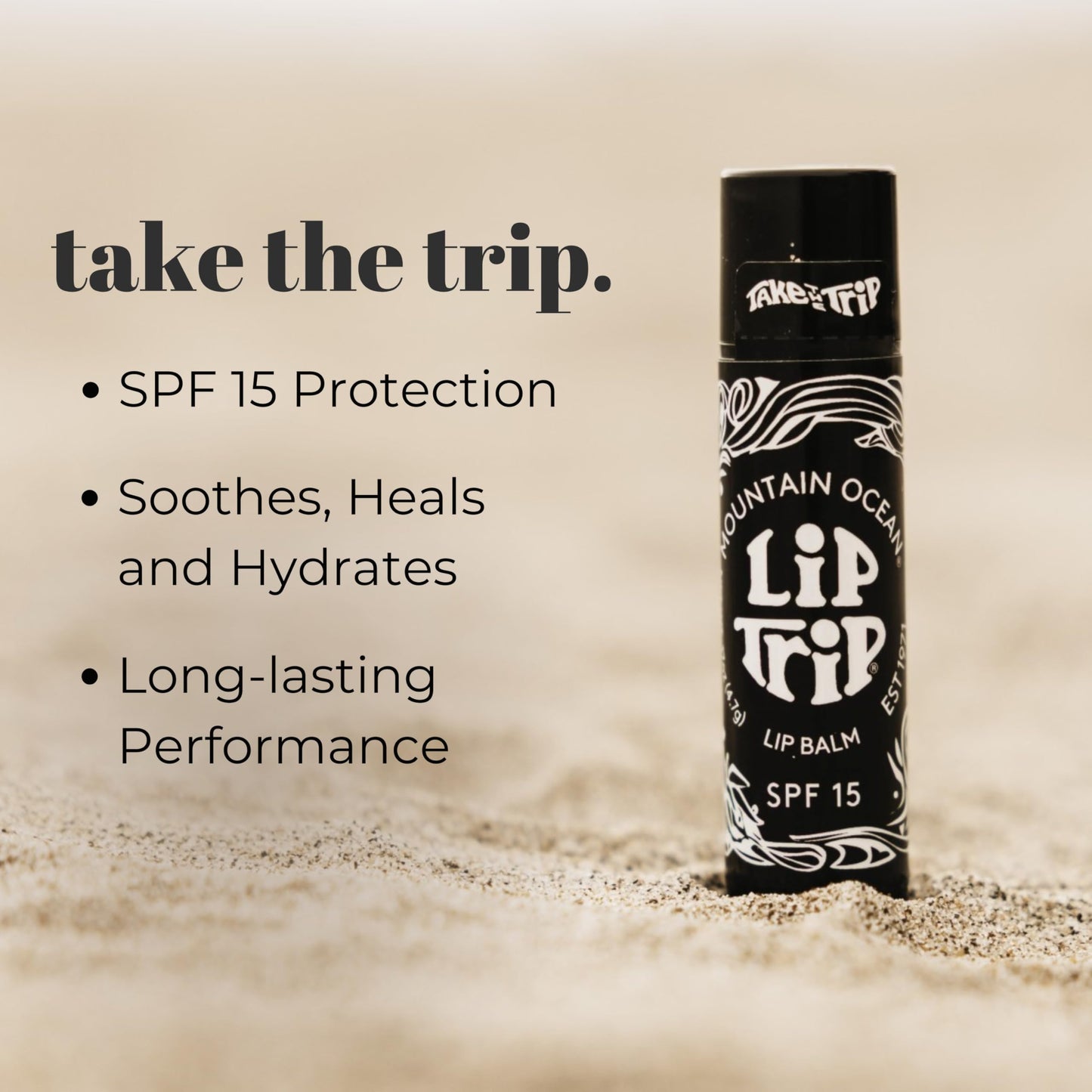 Lip Trip SPF 15 | Lip Balm | Maximum Protection Against the Elements