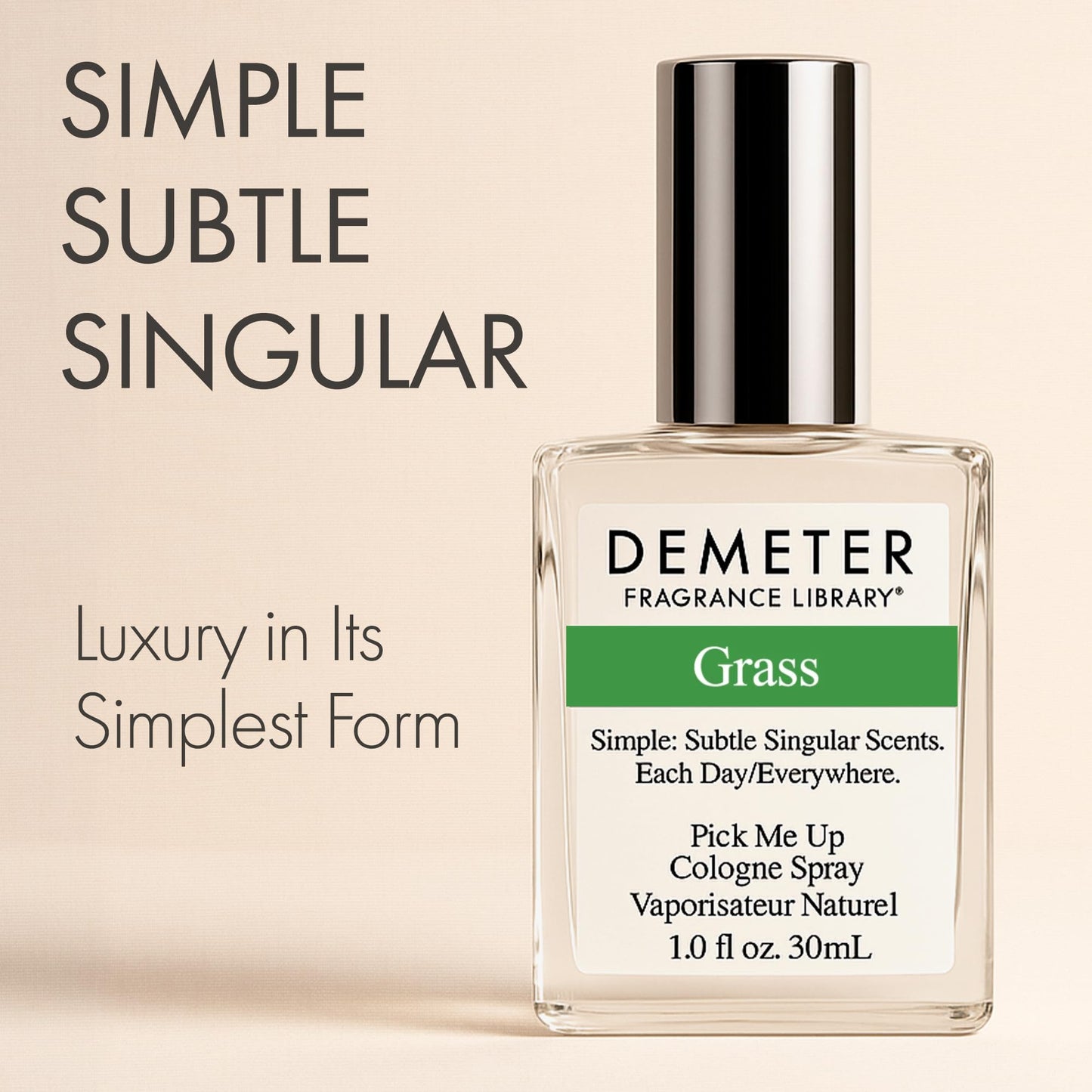 DEMETER Natural Perfume Spray Cologne for Women, Grass, 1 oz Beauty & Personal Care DEMETER