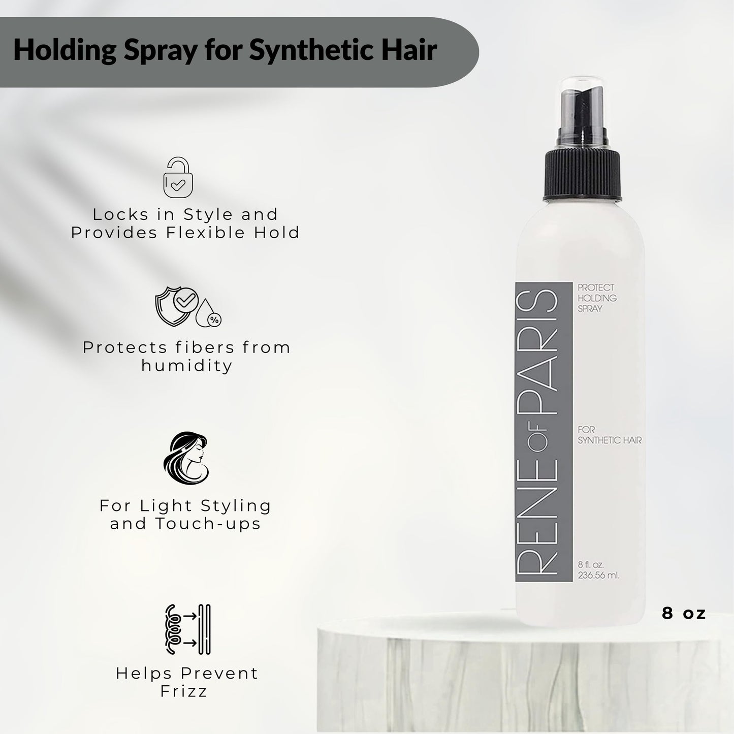 Rene of Paris Synthetic Hair Care Kits (8oz Bottles) (4PC KIT)